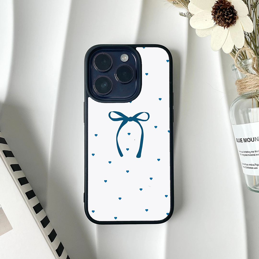 Bowtie Printed Protective Phone Case Back Cover