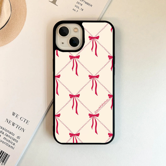 Bow Affair Printed Protective Phone Case Back Cover