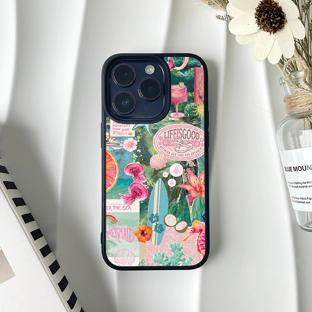Mermaid Life Is Good Protective Phone Case Back Cover