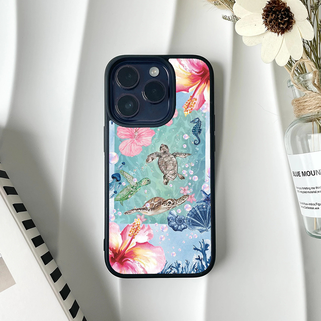 Ocean Creatures Phone Case Back Cover