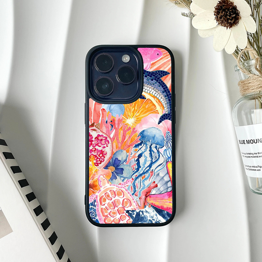 Tropical Citrus Splash Phone Case Back Cover
