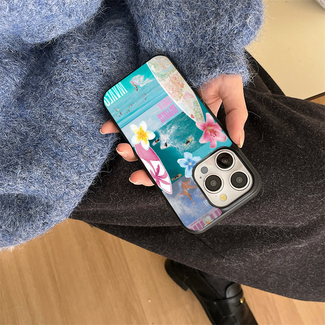Happiness Comes In Phone Case Back Cover