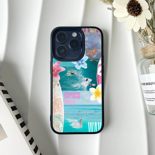 Happiness Comes In Phone Case Back Cover