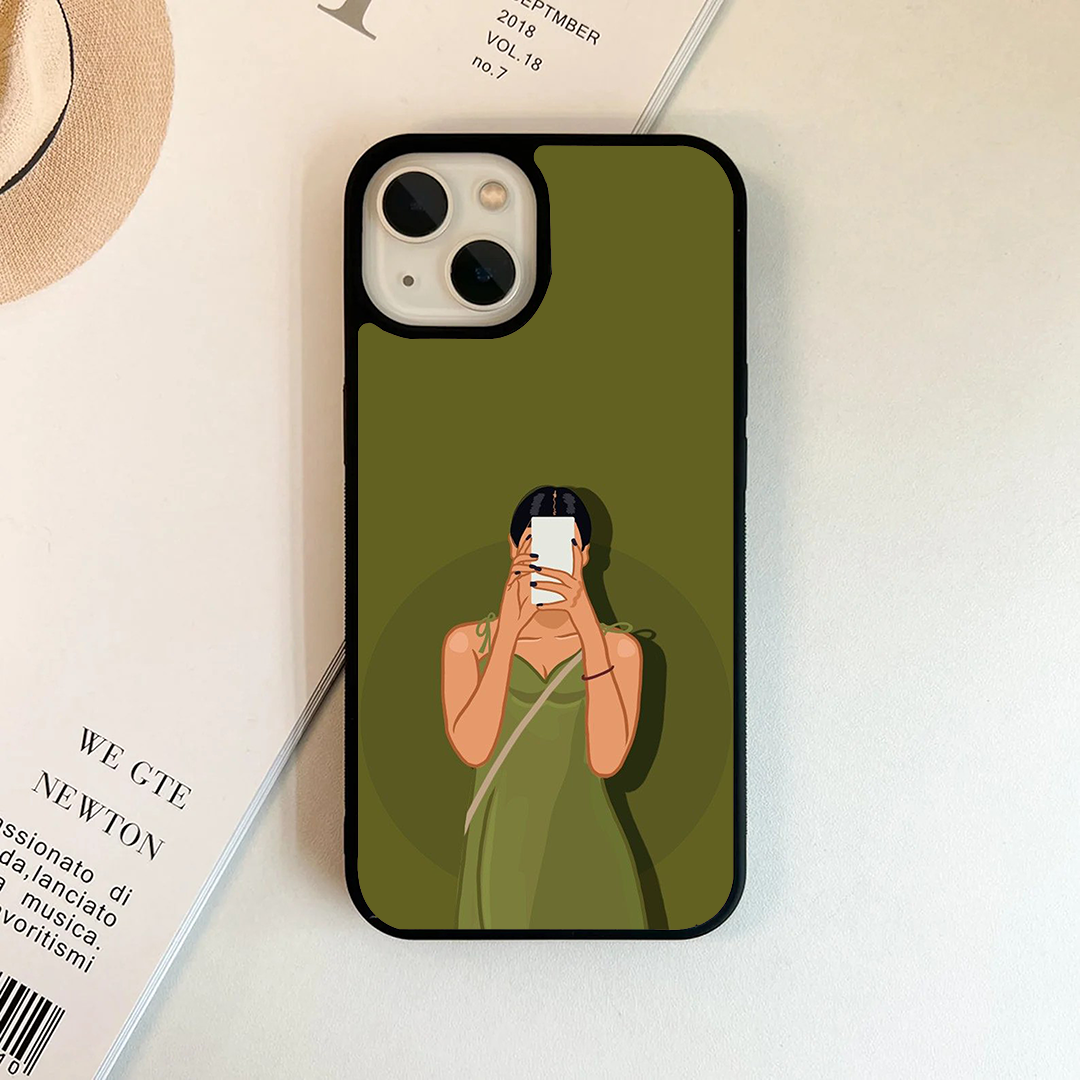 Dark Academia Sister Glossy Protective Cases
