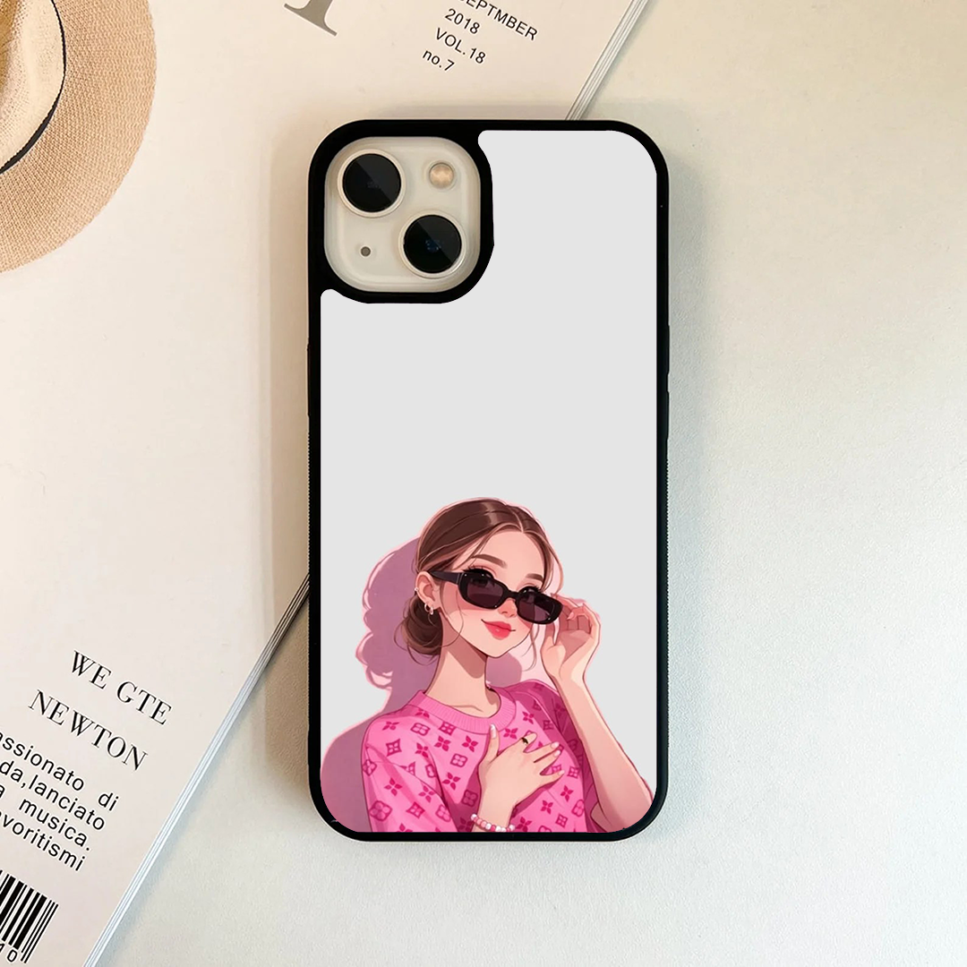 Trendy Varsity Glossy Protective Cases