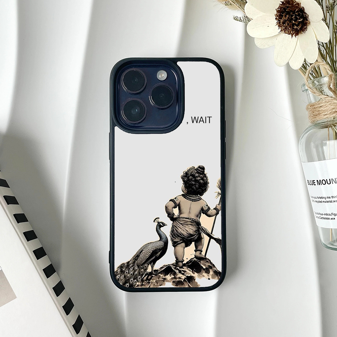 Pray Trust Wait Divine Printed Protective Case