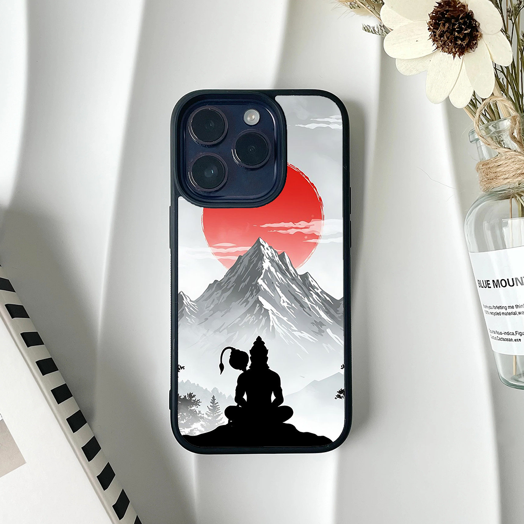 Hanuman Praying Divine Printed Protective Case