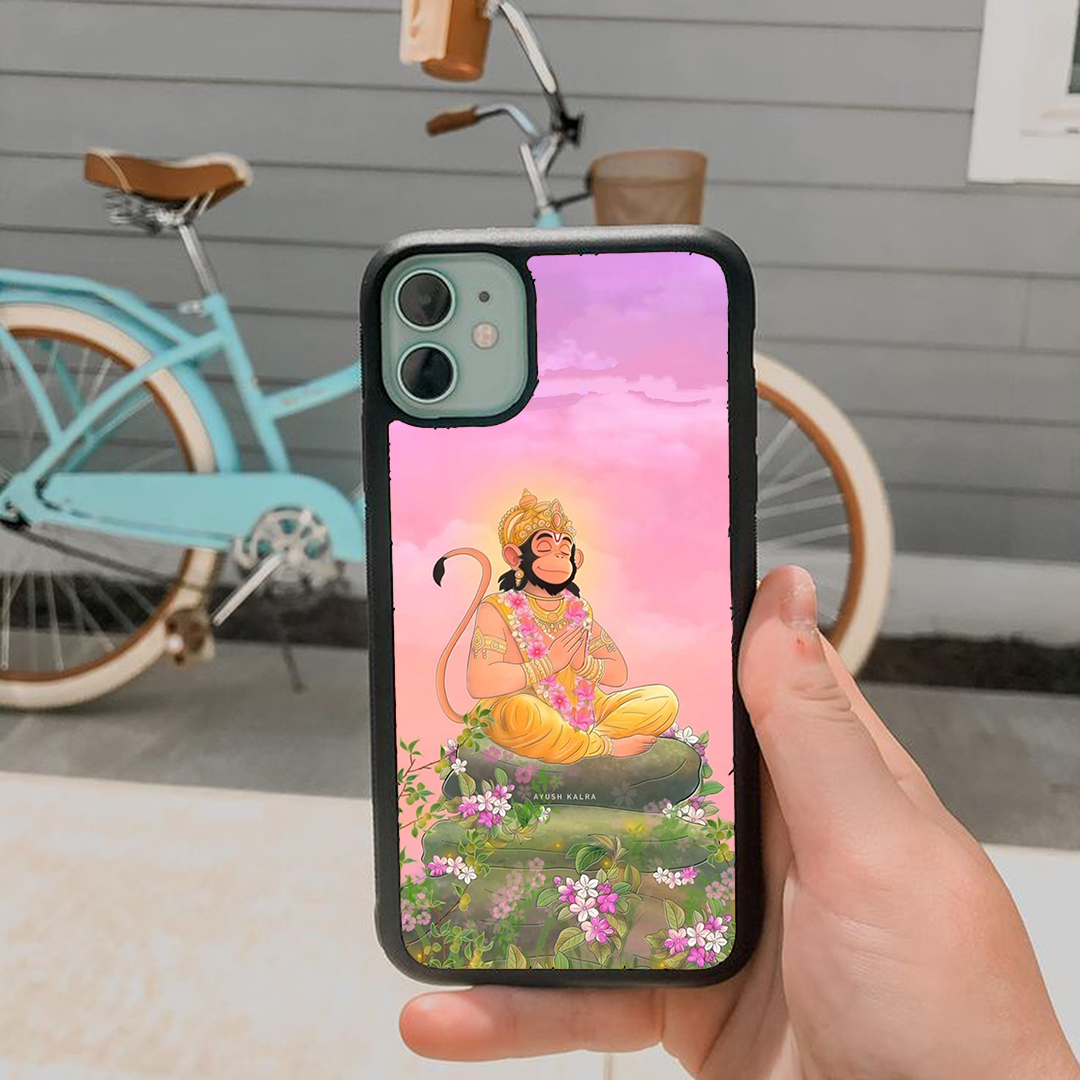 Aesthetic Hanuman Divine Printed Protective Case