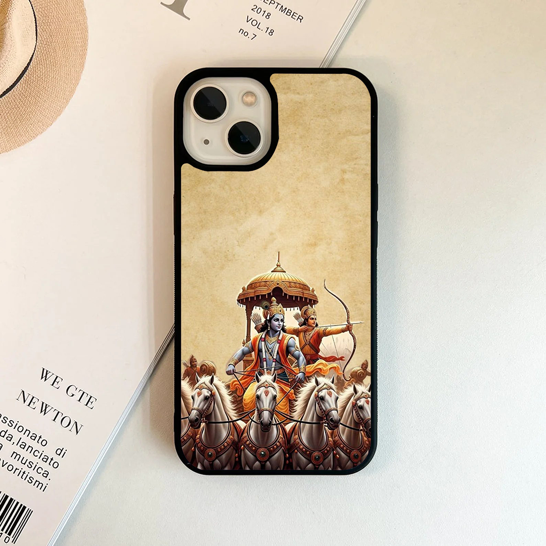 Famous Krishna Divine Printed Protective Case