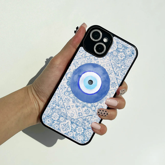 Persian Evil Eye Protective Phone Case Back Cover