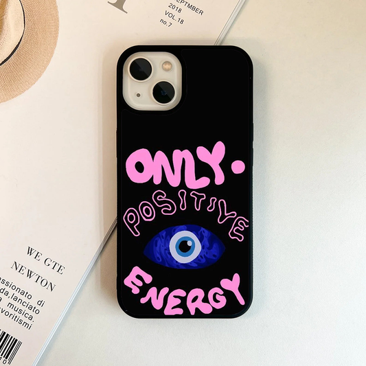 Only Positive Energy Evil Eye Protective Phone Case Back Cover