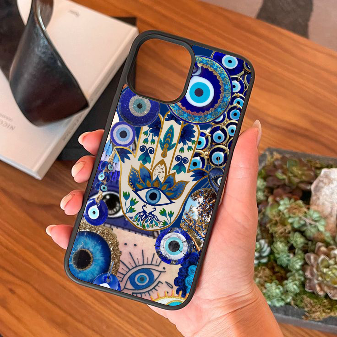 Dreamy Evil Eye Protective Phone Case Back Cover