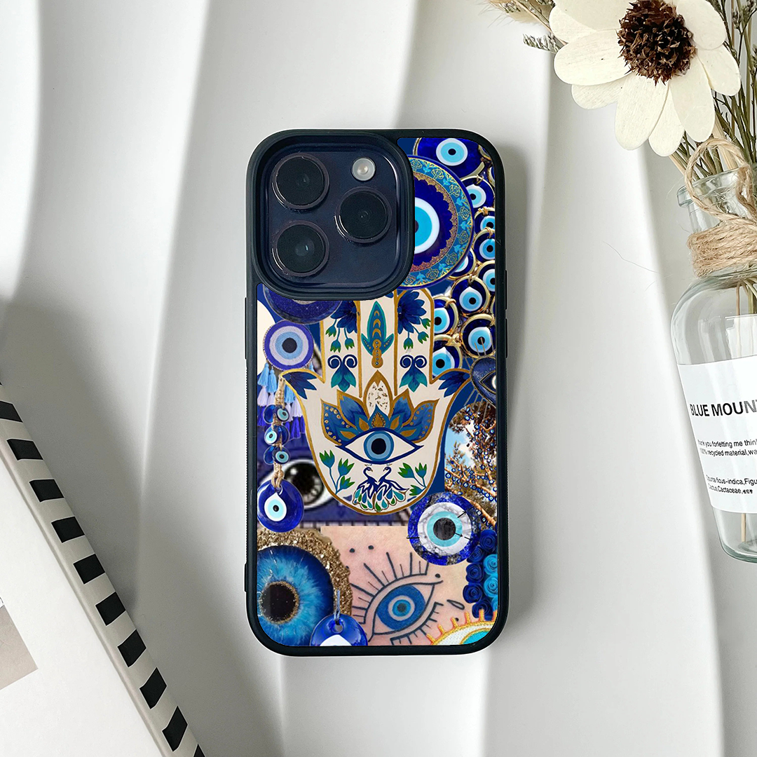 Dreamy Evil Eye Protective Phone Case Back Cover