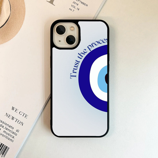 Trust The Process Evil Eye Protective Phone Case Back Cover
