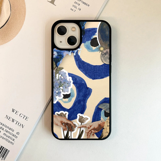 Stickers Evil Eye Protective Phone Case Back Cover