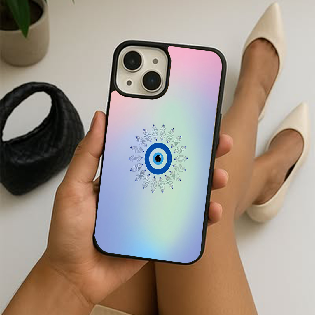 Evil Eye Flora Glossy Protective Cases