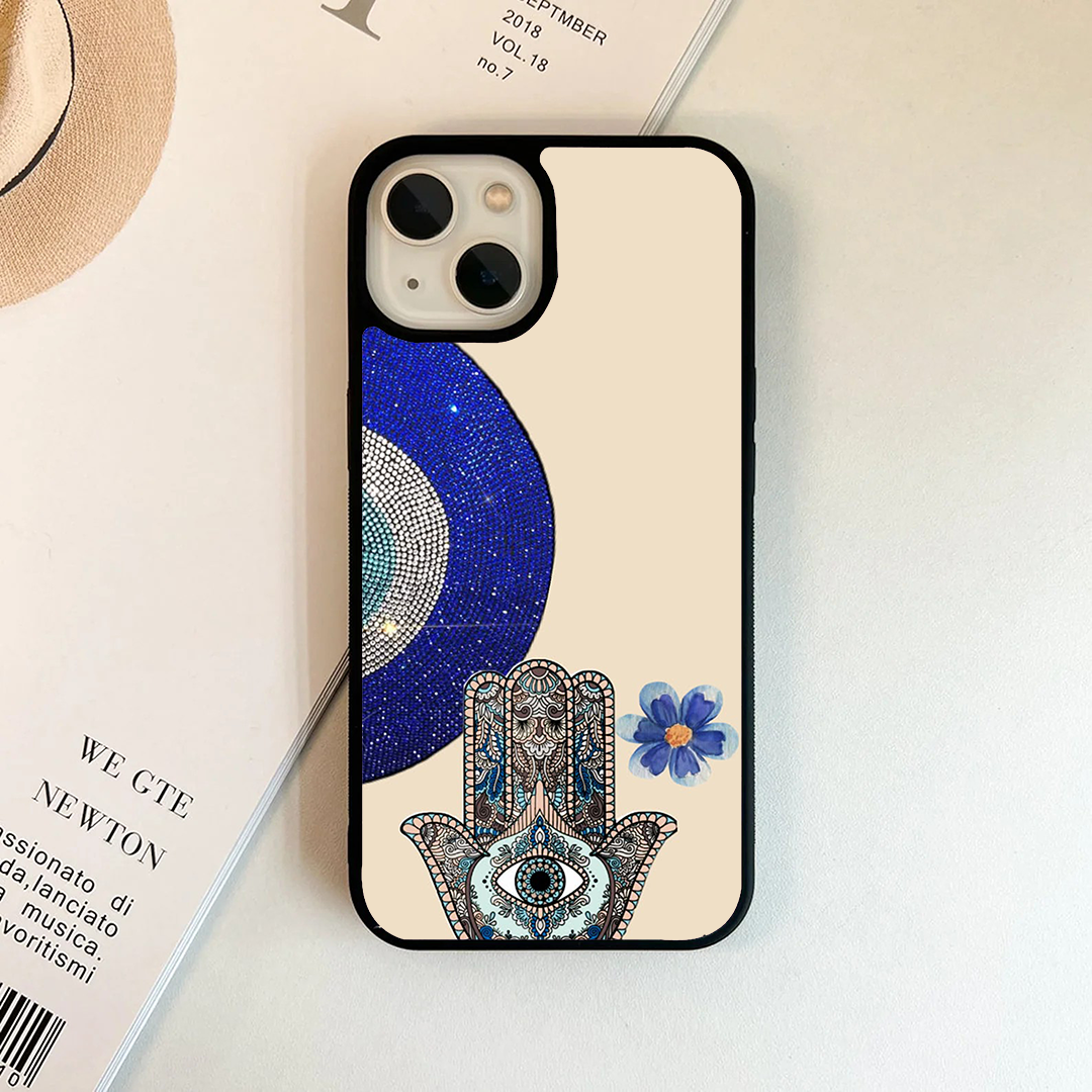 Celestial Gaze Sparkle Glossy Protective Cases