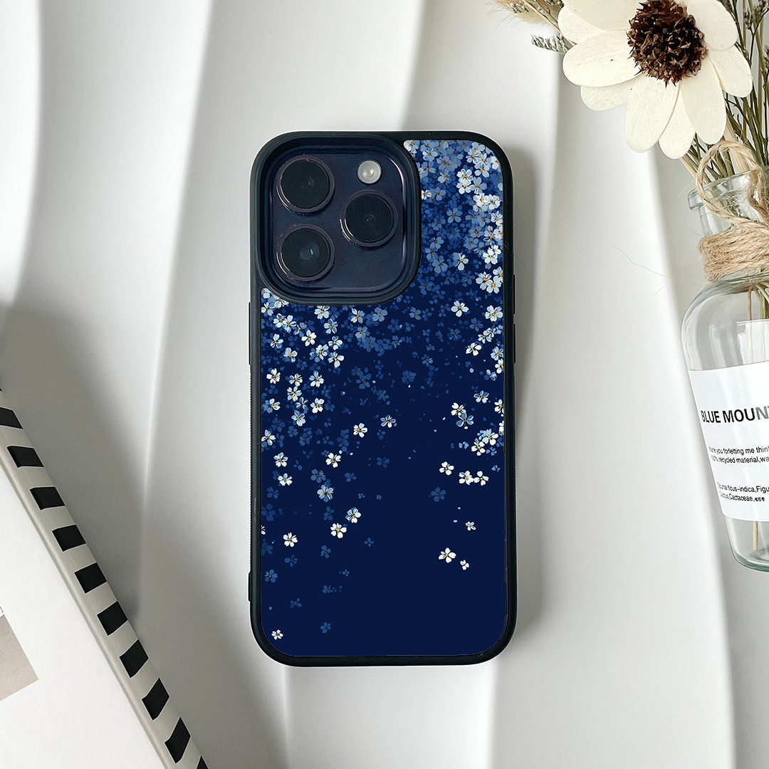 Falling Flora Glossy Protective Cases