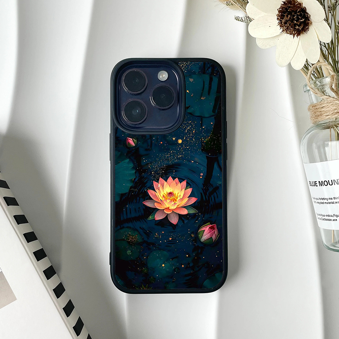 Elegant Meadow Glossy Protective Cases