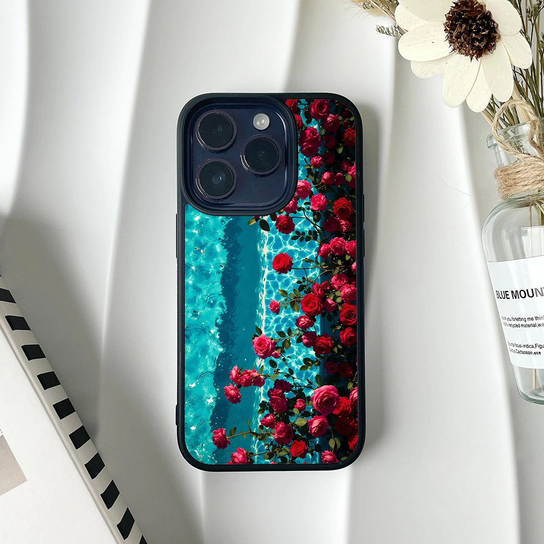 Aqua Garden Glossy Protective Cases