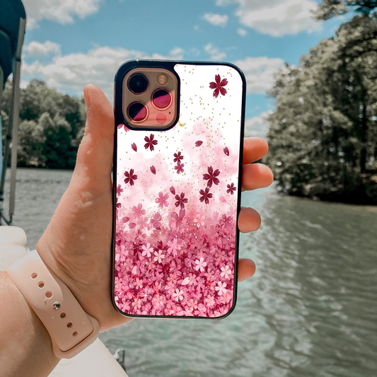 Ivy Falling Flora Glossy Protective Cases