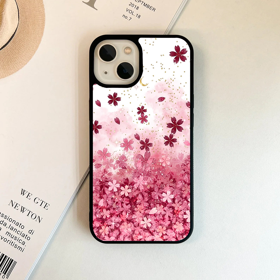 Ivy Falling Flora Glossy Protective Cases