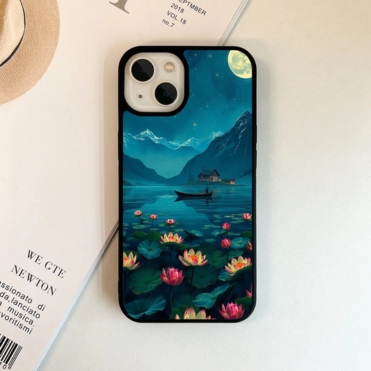 Celestial Lotus Glossy Protective Cases