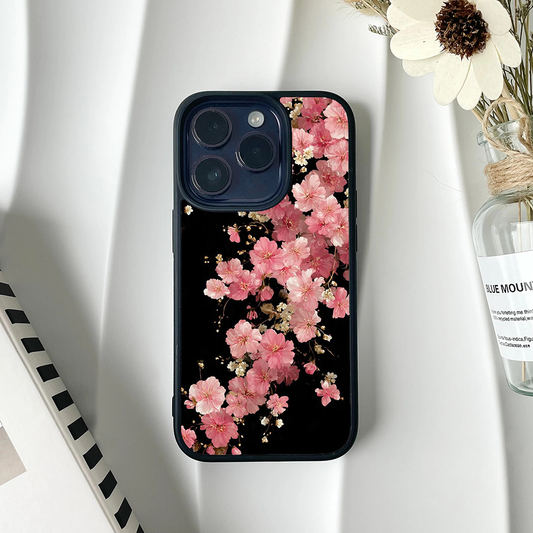 Rosy Drift Glossy Protective Cases
