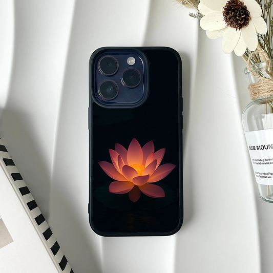 Pink Bloom Haven Glossy Protective Cases