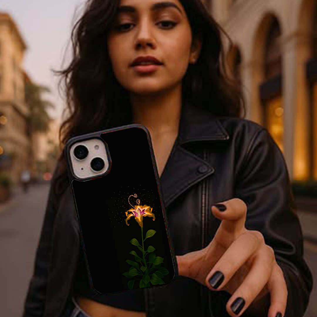 Petal Glow Garden Glossy Protective Cases