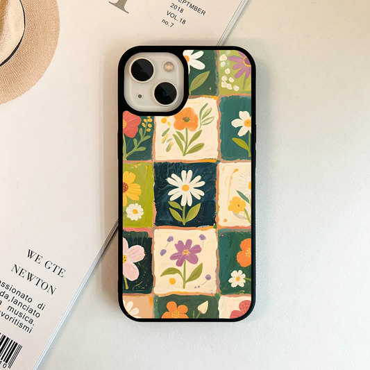 Rosy Flora Muse Glossy Protective Cases