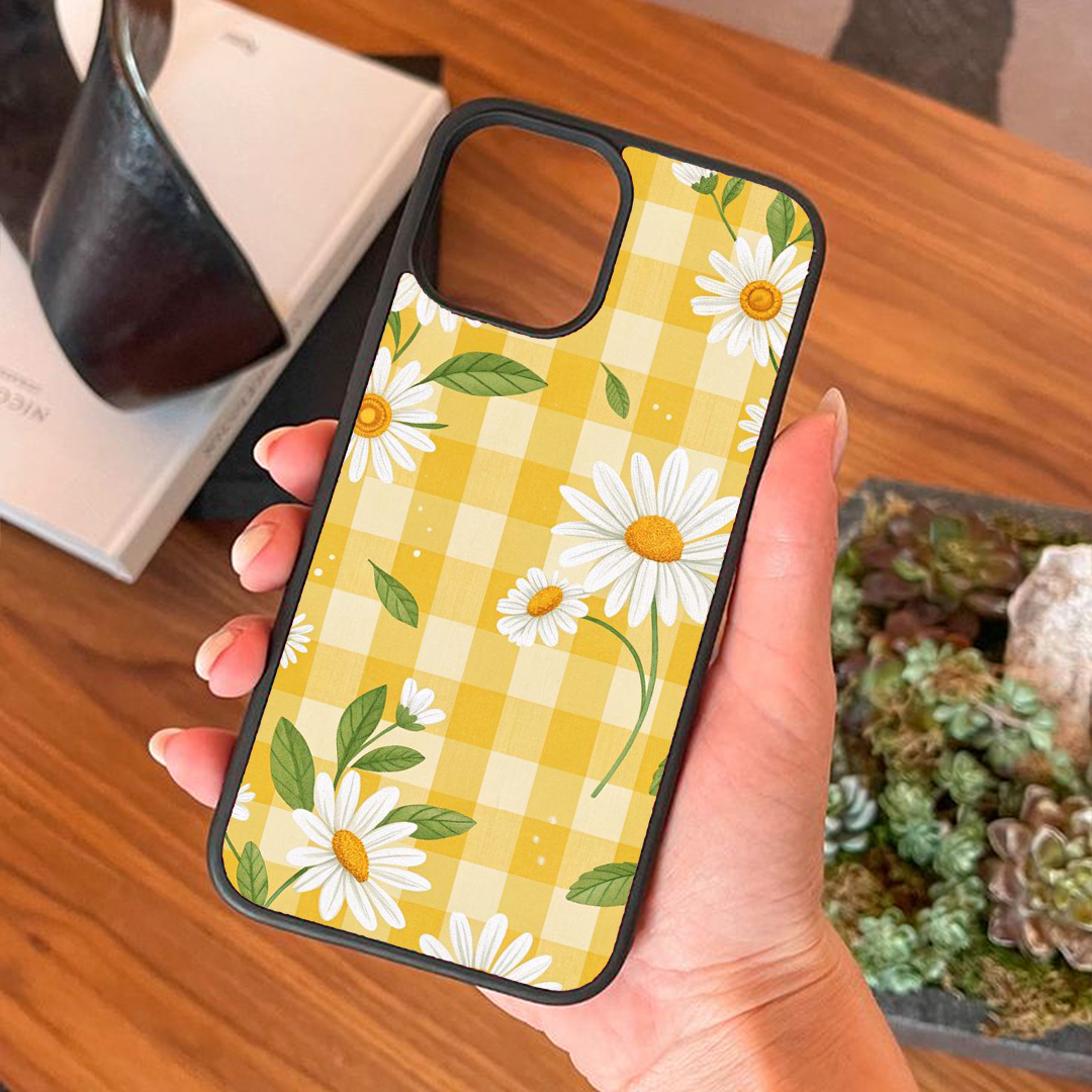 Blush Flora Glossy Protective Cases