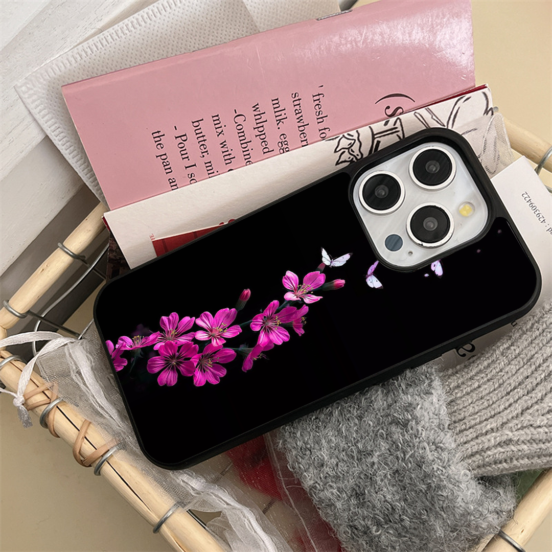Blush Meadow Glossy Protective Cases