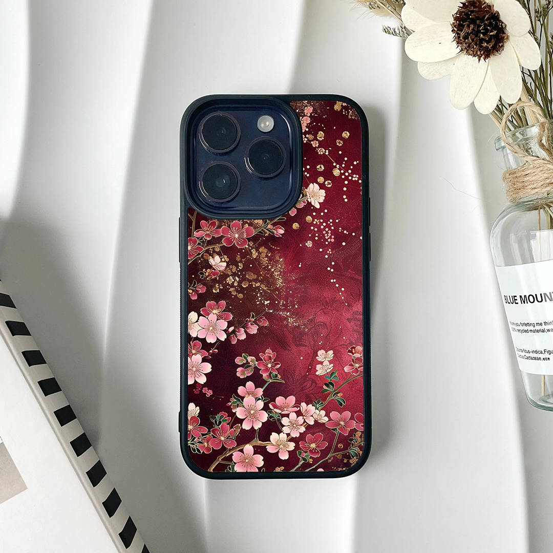 Petal Serenity Glossy Protective Cases