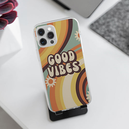 Good Vibes Printed Silicone case