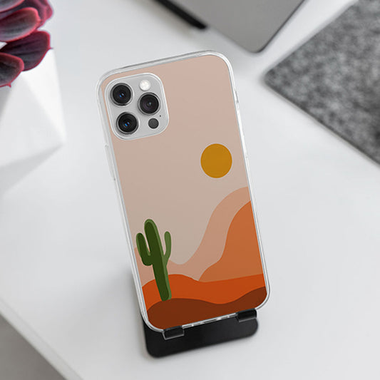 Peaceful View Printed Silicone case