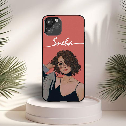 Curly Girl  Name Case
