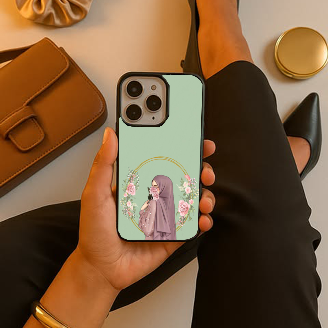 Snowfall Chic Glossy Protective Cases