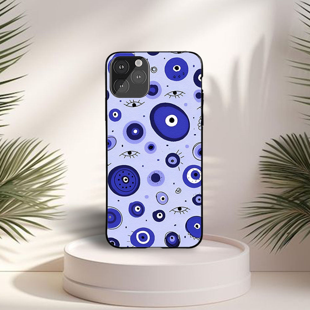 Doodle Evil Eye Printed Phone case