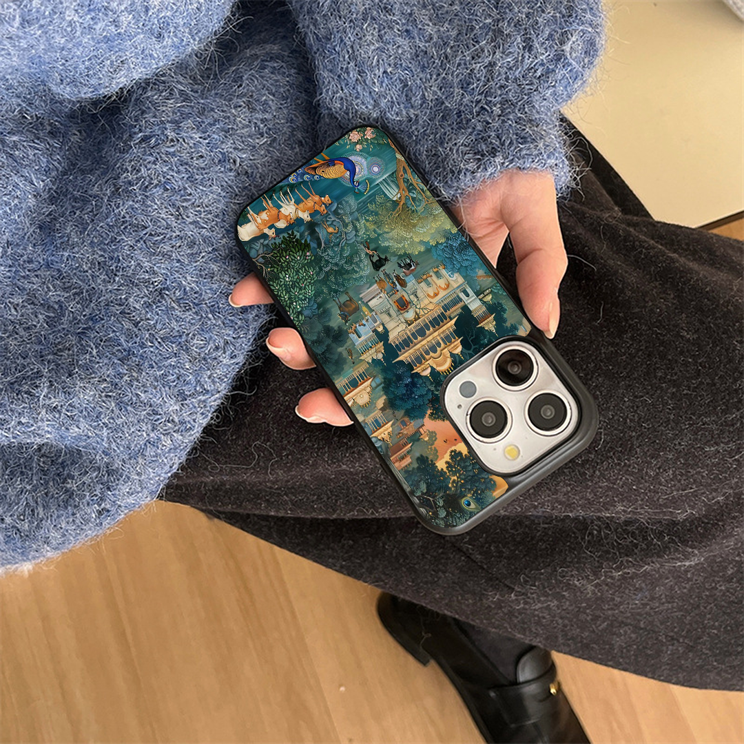 Mor Bagh Garden Printed Protective Case