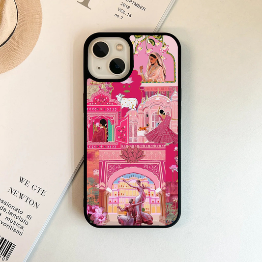 Pink City Queens Printed Protective Case