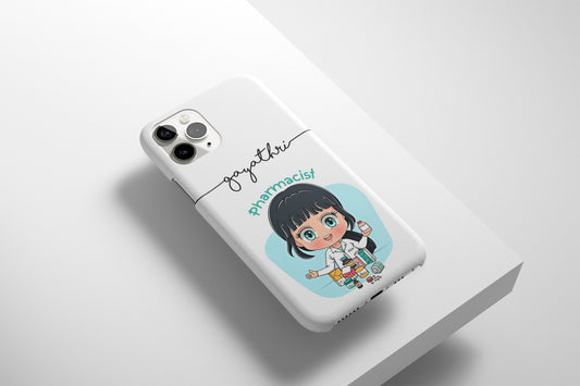 Pharmacist Girl Case With Name