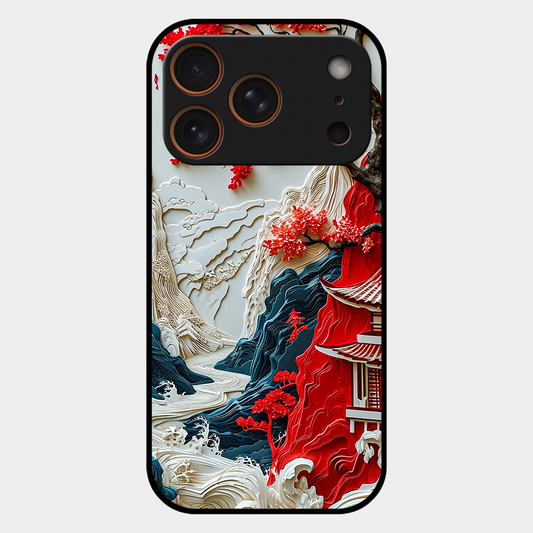 Waves House Printed Protective Phone Cover for iPhone 17 Pro