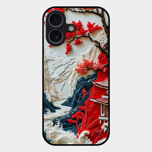 Waves House Printed Protective Phone Cover for iPhone 17