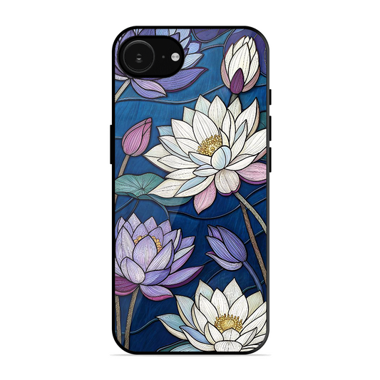 Water Lilly Printed Protective Phone Cover for iPhone 16e