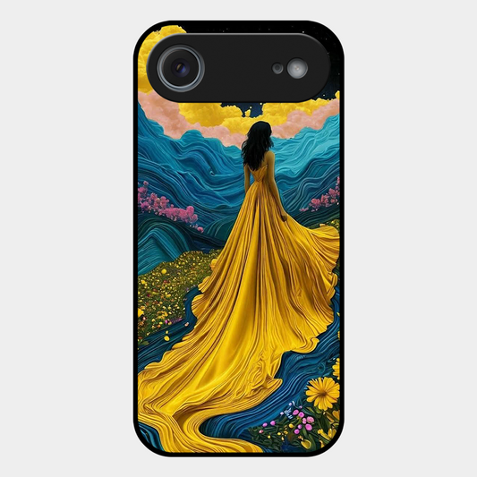 Blossom Girl Printed Protective Phone Cover for iPhone Air