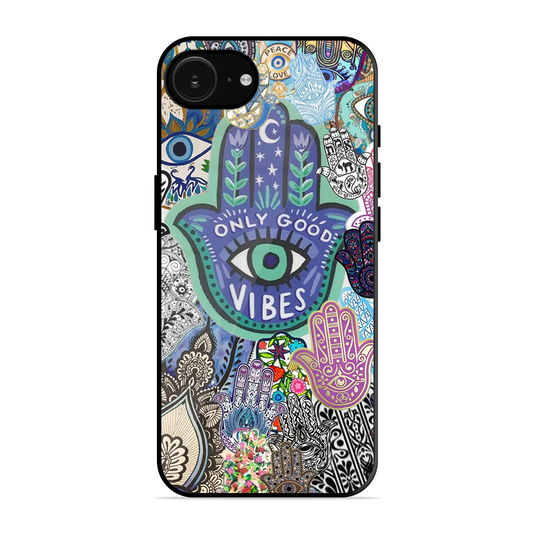 Only Good Vibes Printed Protective Phone Cover for iPhone 16e
