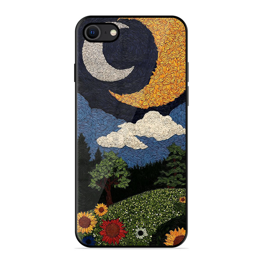 Artistry World Printed Protective Phone Cover for iPhone SE 2020