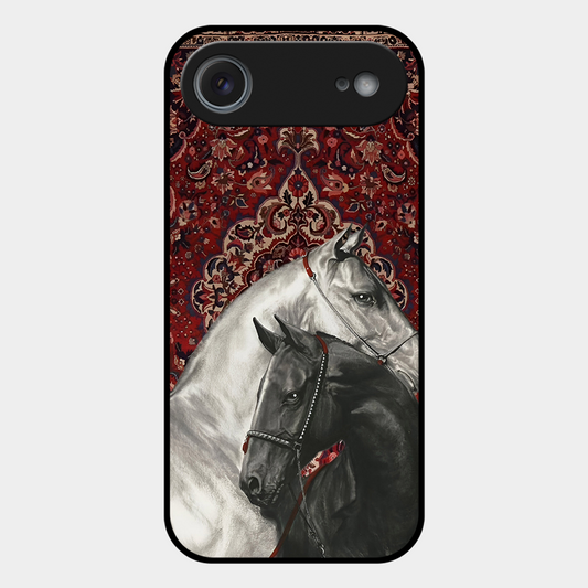 White Black Unicorn Printed Protective Phone Cover for iPhone Air