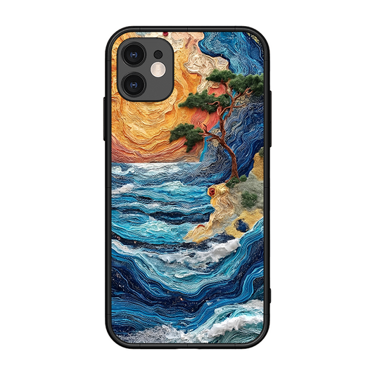 Colorful Painting Printed Protective Phone Cover for iPhone 11